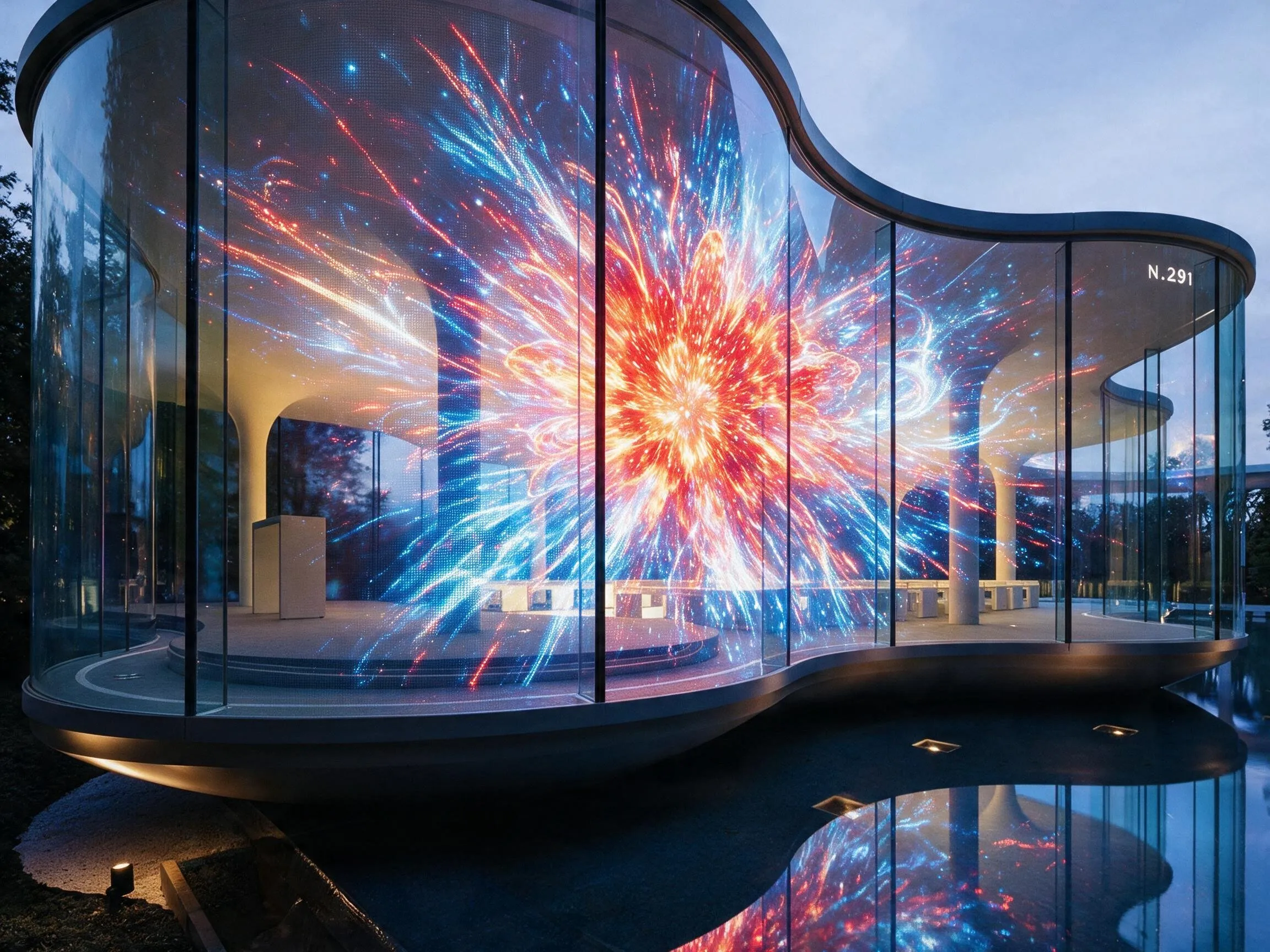 transparent led display