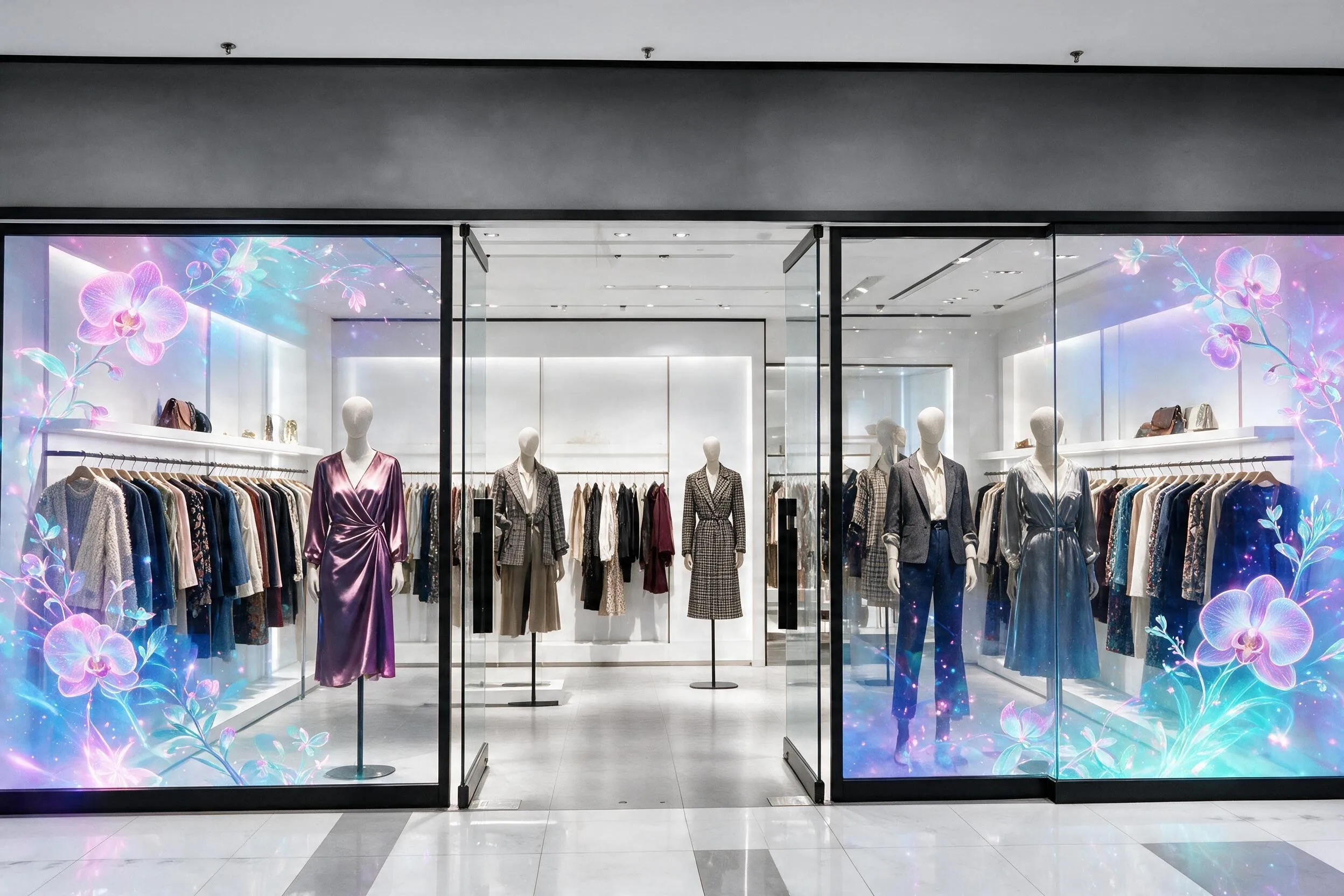 transparent led wall