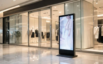 led poster Retail Shopfront