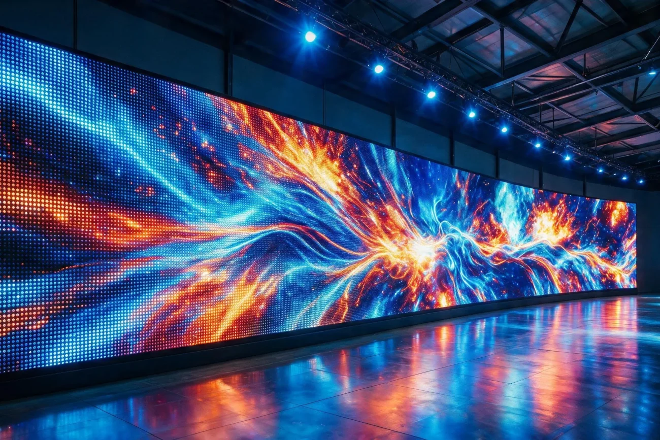 led control system for indoor display